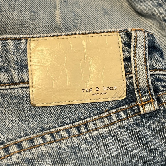 Rag & Bone Nina Cigarette Dana Point Distressed Denim High Rise Jeans 26 - Picture 10 of 15